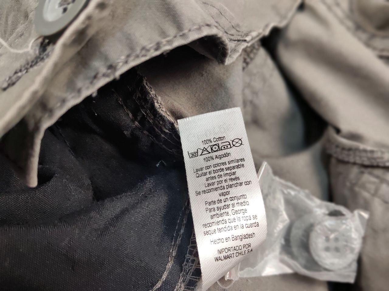 Japanese Brand Vintage 90's Cargo Pants Travis Scott Japan Zip Pocket Gray Size US 36 / EU 52 - 18 Thumbnail