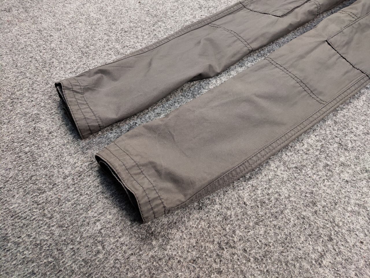 Japanese Brand Vintage 90's Cargo Pants Travis Scott Japan Zip Pocket Gray Size US 36 / EU 52 - 5 Thumbnail