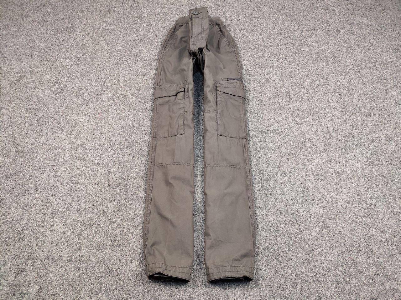 Japanese Brand Vintage 90's Cargo Pants Travis Scott Japan Zip Pocket Gray Size US 36 / EU 52 - 2 Thumbnail