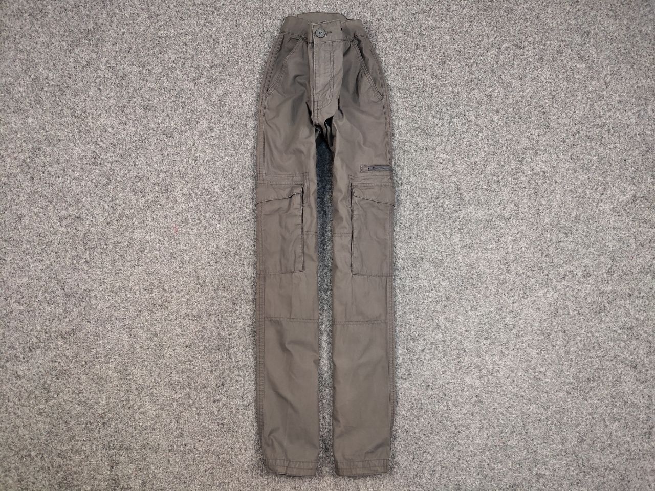 Japanese Brand Vintage 90's Cargo Pants Travis Scott Japan Zip Pocket Gray Size US 36 / EU 52 - 1 Thumbnail
