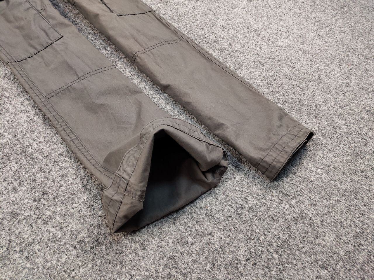 Japanese Brand Vintage 90's Cargo Pants Travis Scott Japan Zip Pocket Gray Size US 36 / EU 52 - 10 Thumbnail