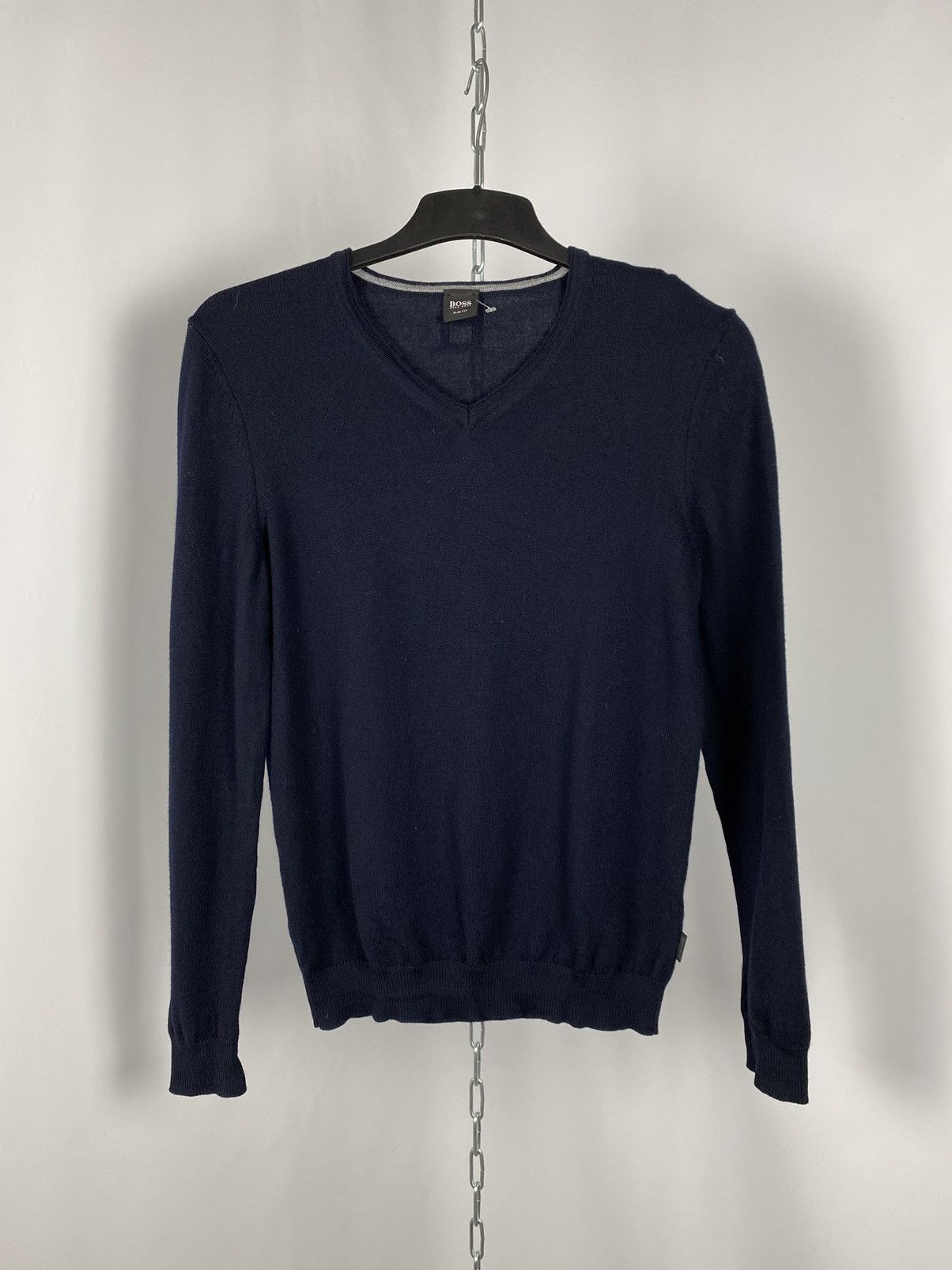 Hugo Boss Hugo Boss sweaters V-neck blue size M Size US M / EU 48-50 / 2 - 1 Thumbnail