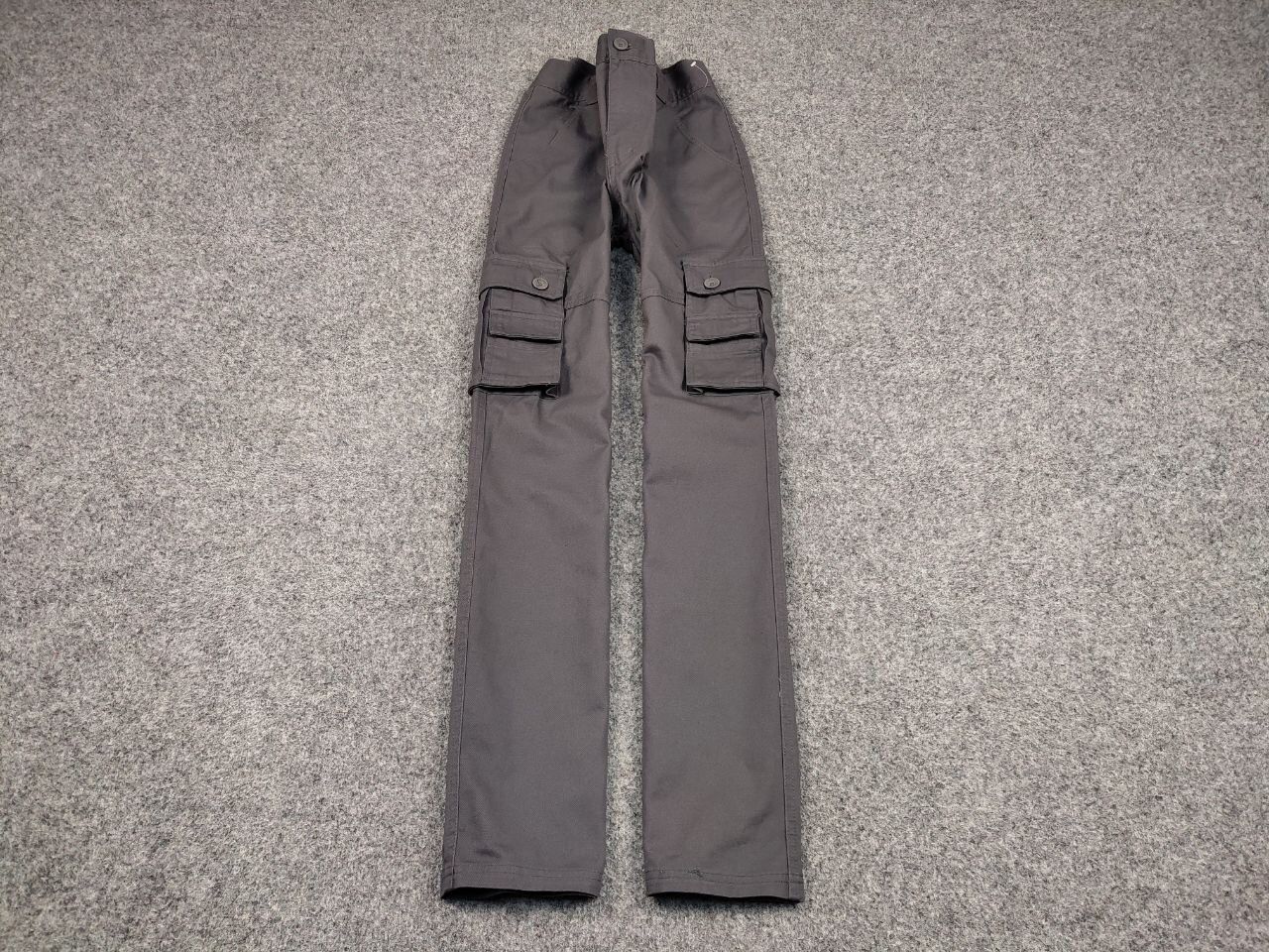Japanese Brand Vintage Cargo Pants Travis Scott Japan Zip Pocket Gray Size US 32 / EU 48 - 2 Thumbnail