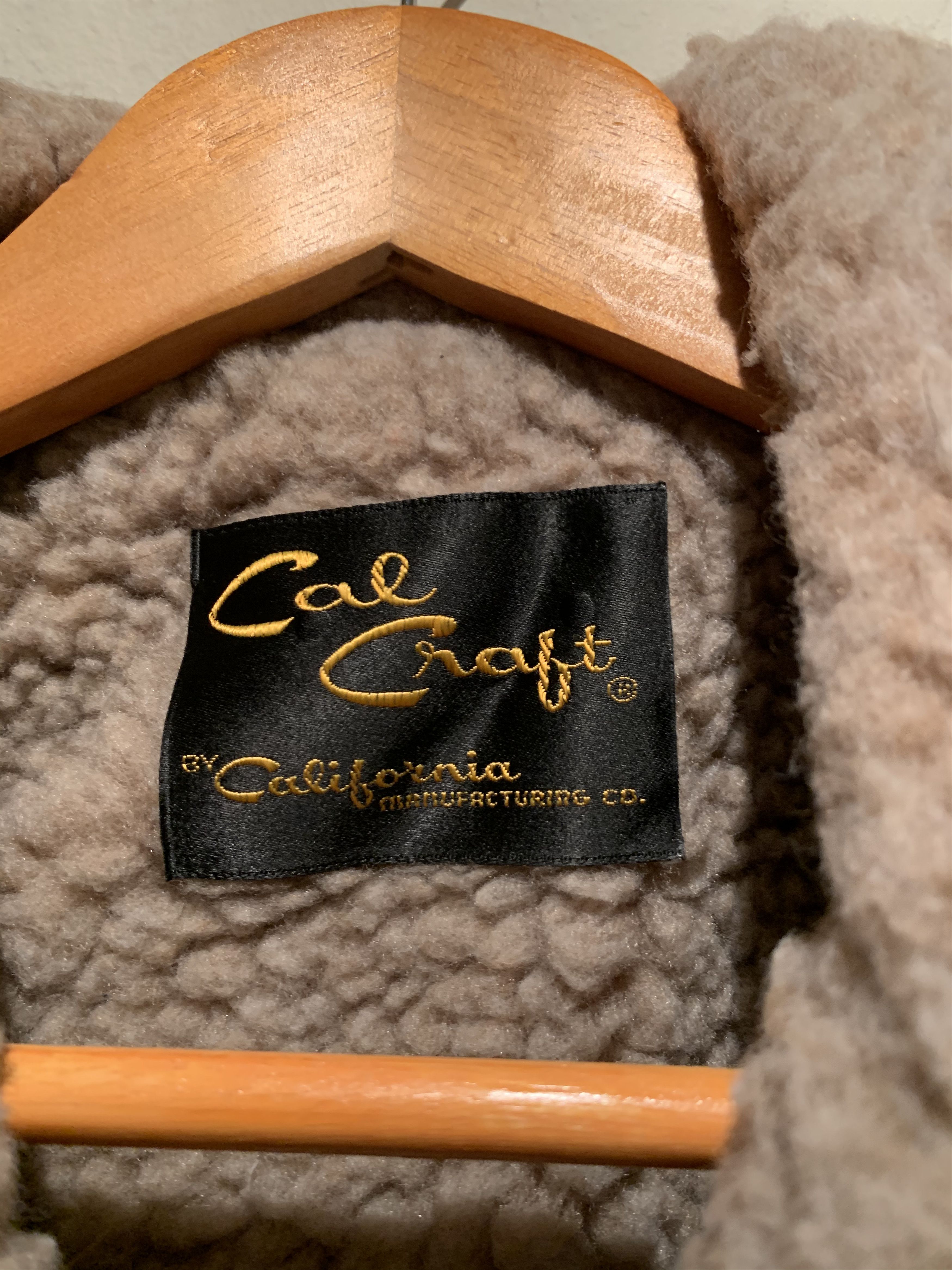 *RARE* Vintage Cal Craft Western Shearling Style Jacket