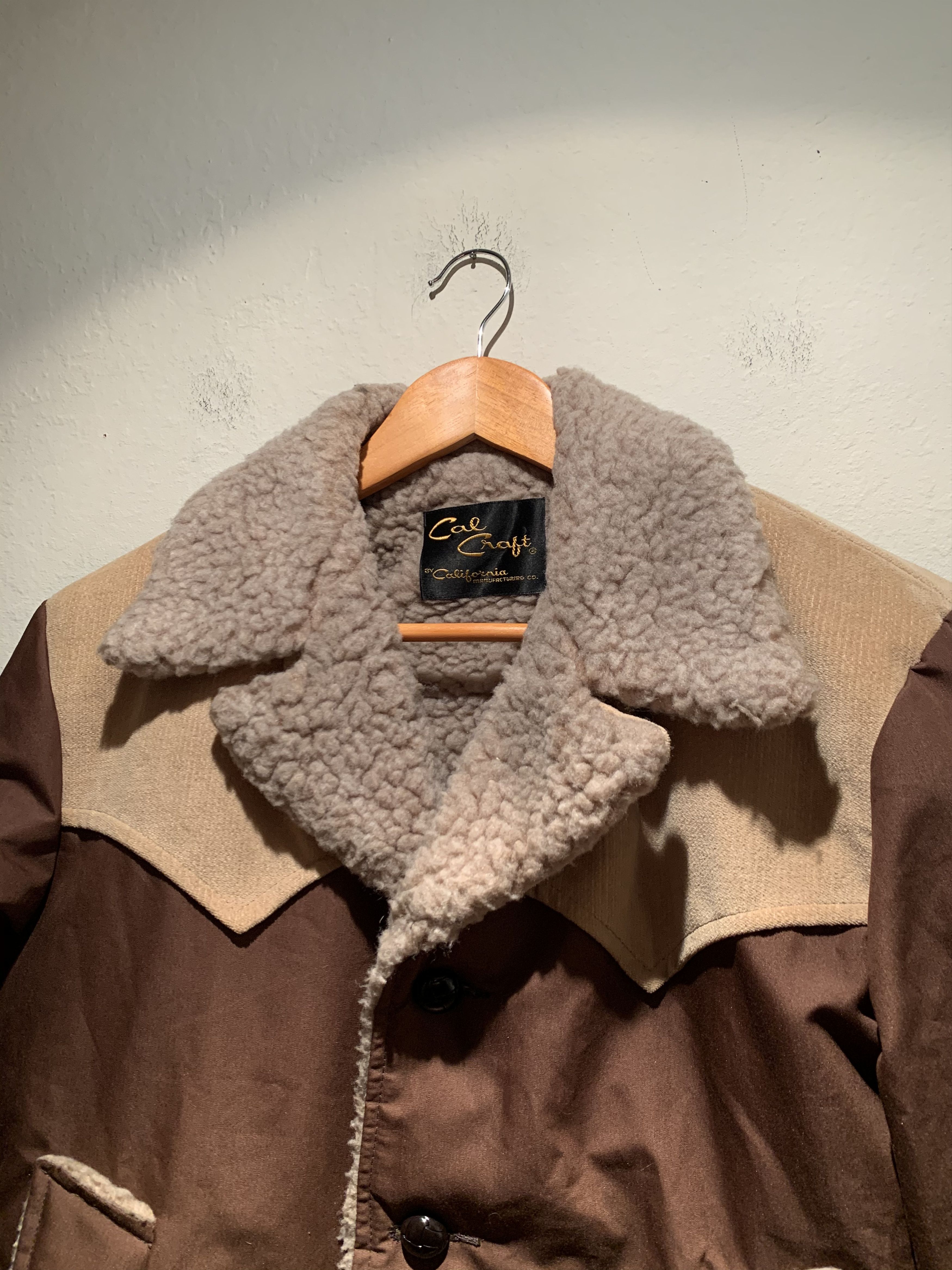 *RARE* Vintage Cal Craft Western Shearling Style Jacket