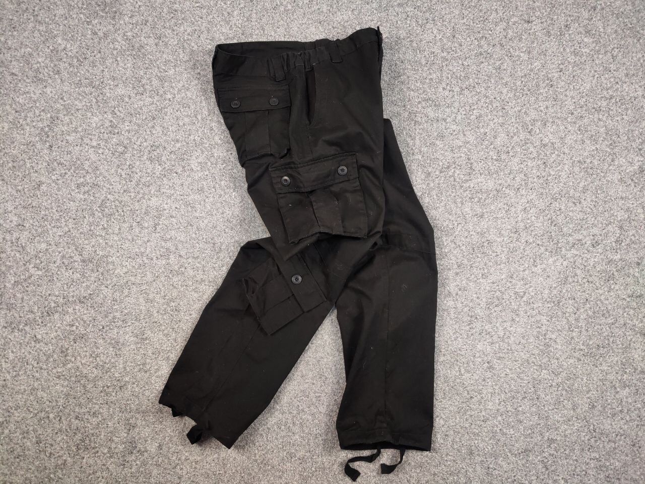 Japanese Brand Vintage Japan Multi Pocket Cargo Black Pants Travis Scott Size US 34 / EU 50 - 17 Thumbnail