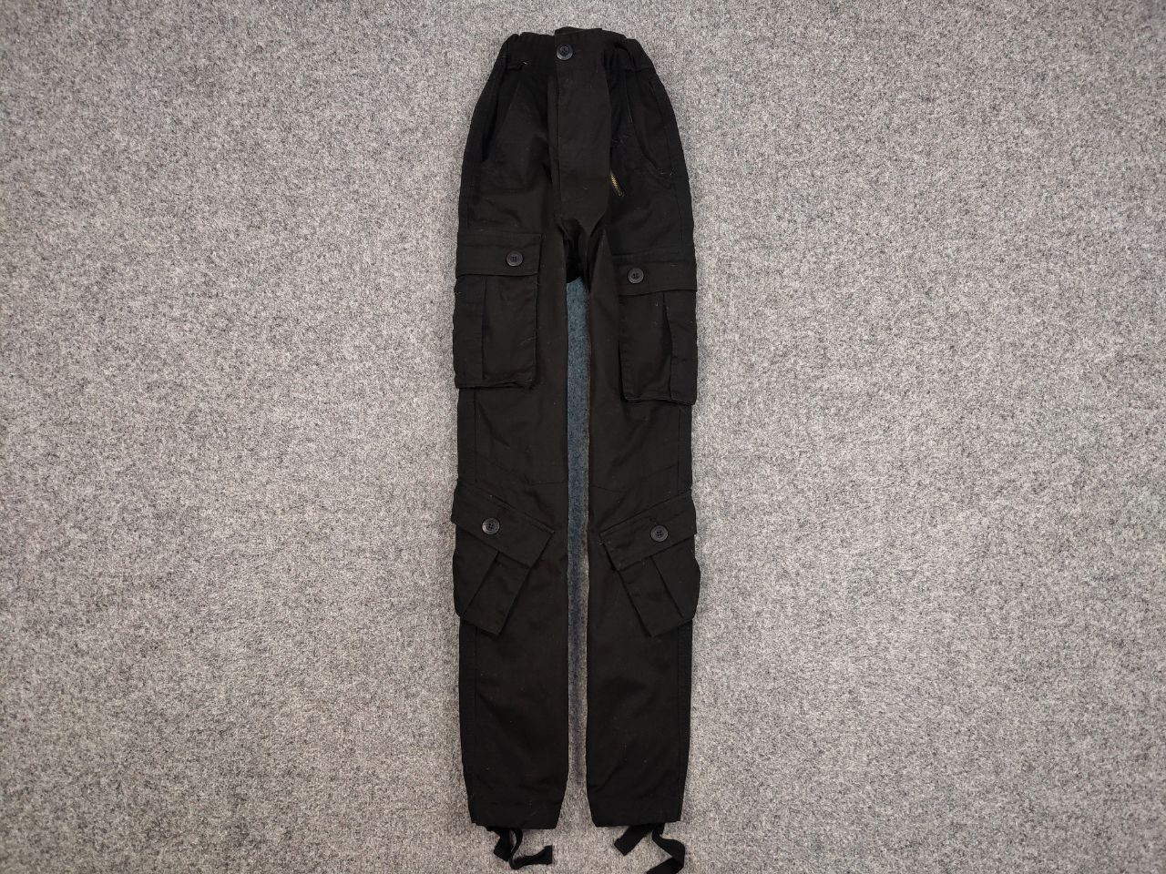 Japanese Brand Vintage Japan Multi Pocket Cargo Black Pants Travis Scott Size US 34 / EU 50 - 1 Thumbnail
