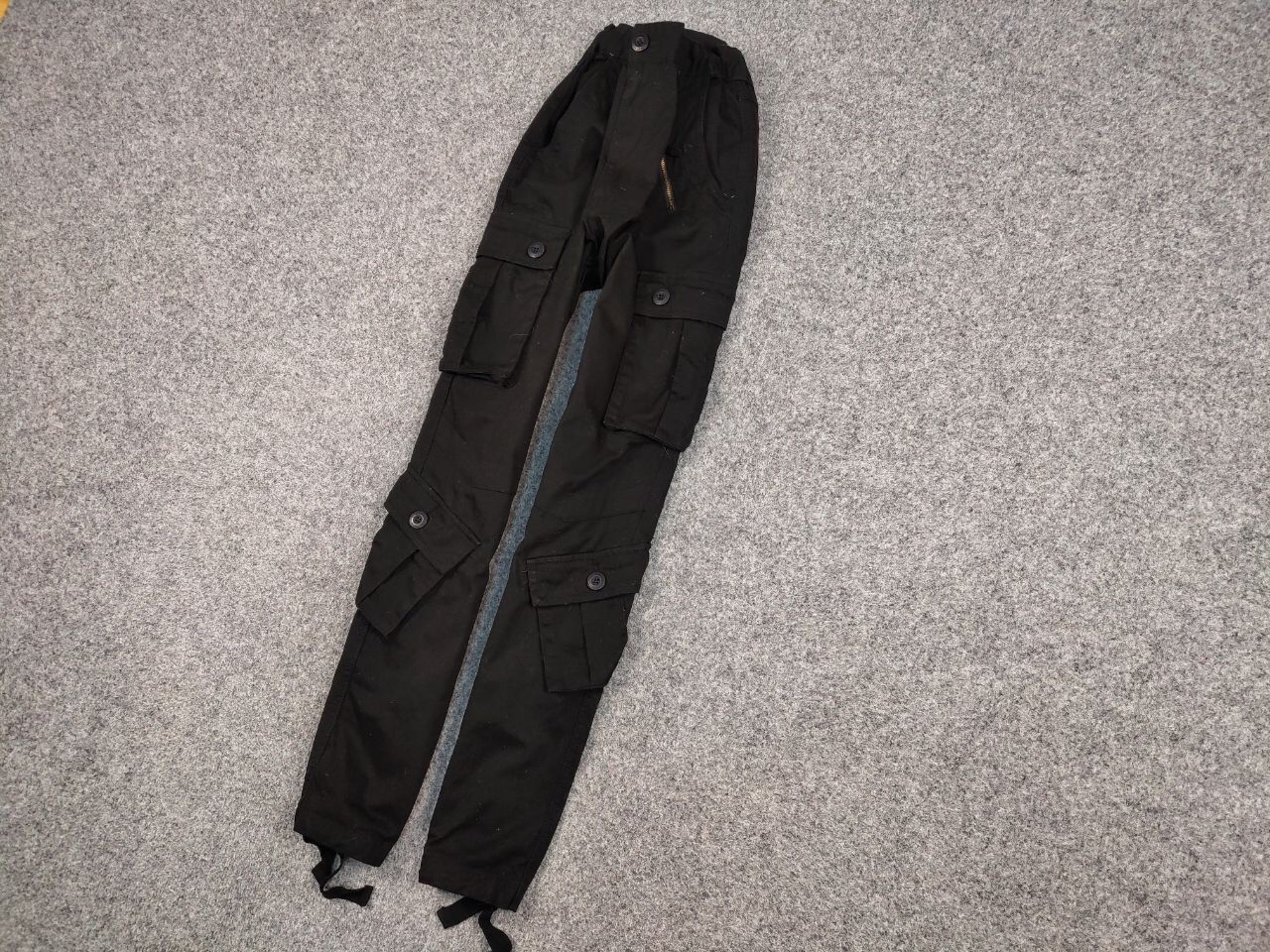 Japanese Brand Vintage Japan Multi Pocket Cargo Black Pants Travis Scott Size US 34 / EU 50 - 3 Thumbnail