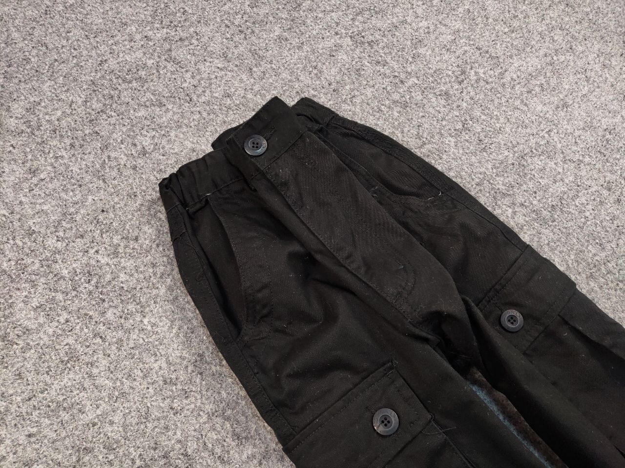 Japanese Brand Vintage Japan Multi Pocket Cargo Black Pants Travis Scott Size US 34 / EU 50 - 12 Thumbnail
