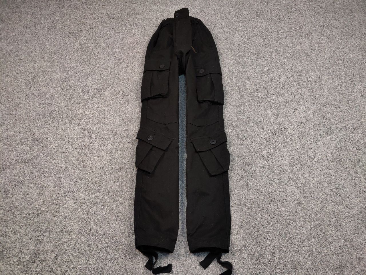 Japanese Brand Vintage Japan Multi Pocket Cargo Black Pants Travis Scott Size US 34 / EU 50 - 2 Thumbnail