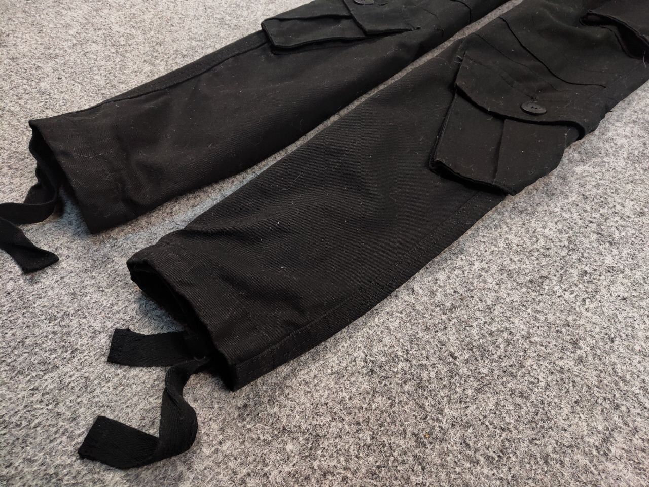 Japanese Brand Vintage Japan Multi Pocket Cargo Black Pants Travis Scott Size US 34 / EU 50 - 5 Thumbnail