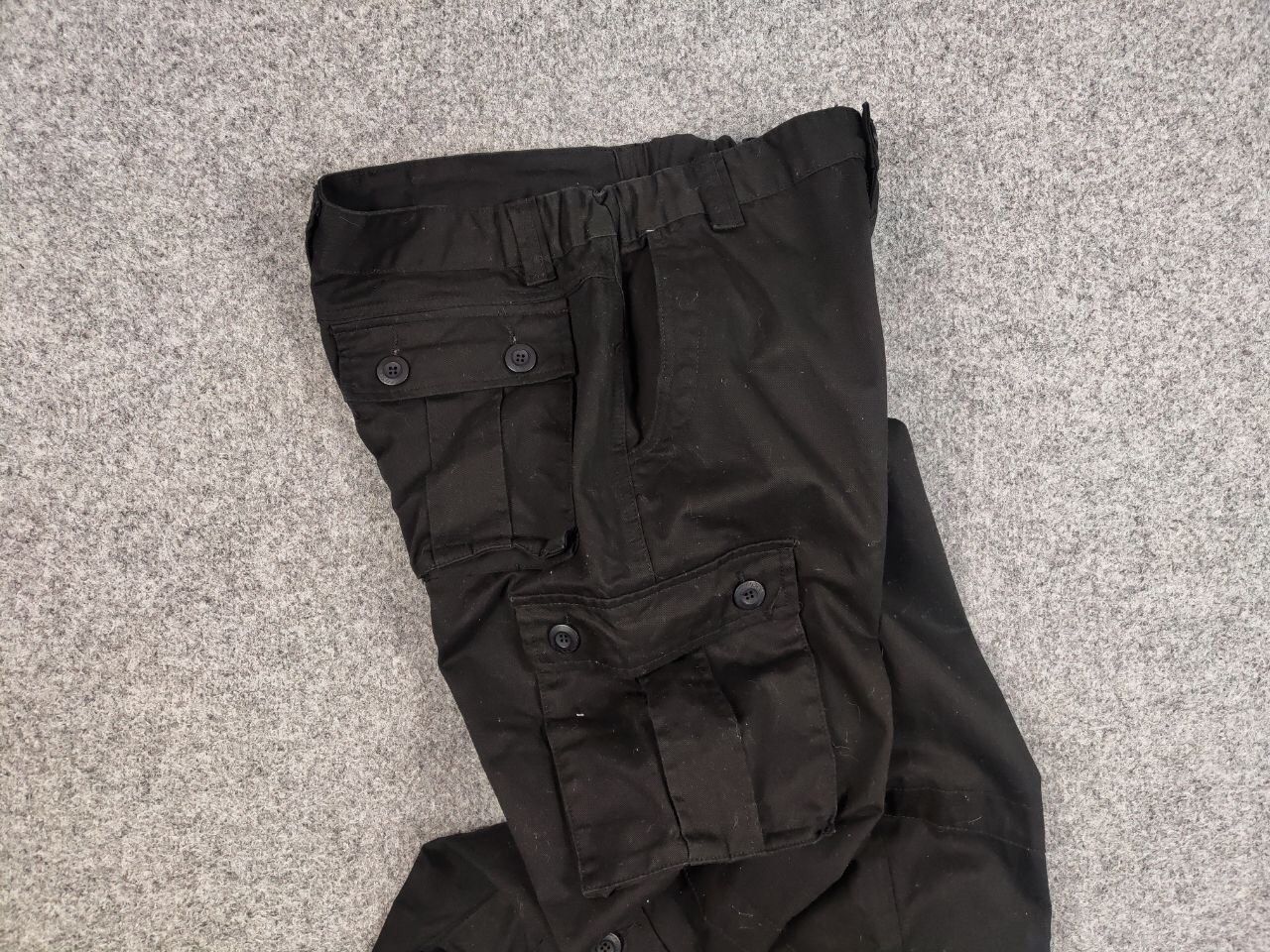Japanese Brand Vintage Japan Multi Pocket Cargo Black Pants Travis Scott Size US 34 / EU 50 - 18 Thumbnail