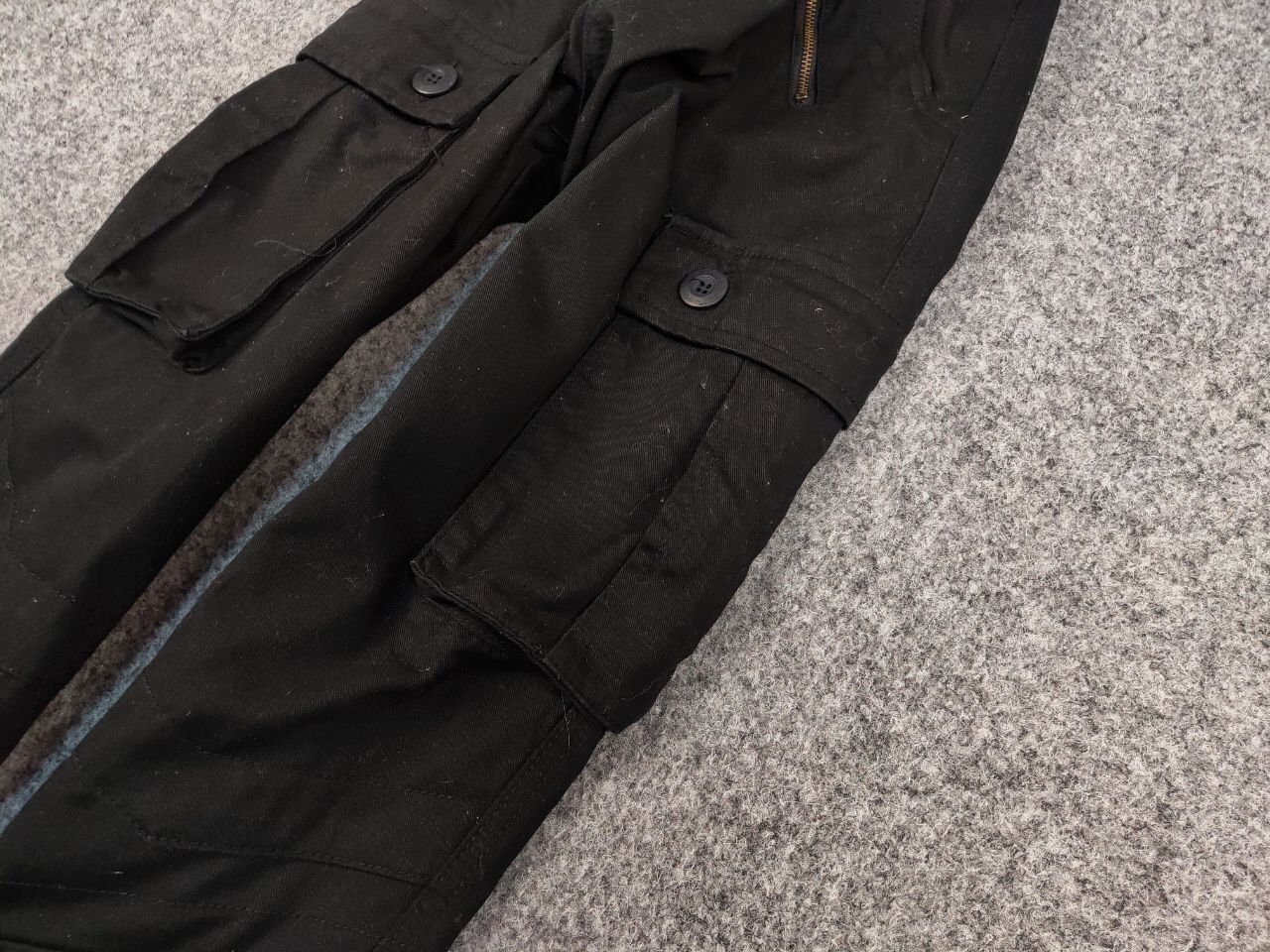 Japanese Brand Vintage Japan Multi Pocket Cargo Black Pants Travis Scott Size US 34 / EU 50 - 7 Thumbnail