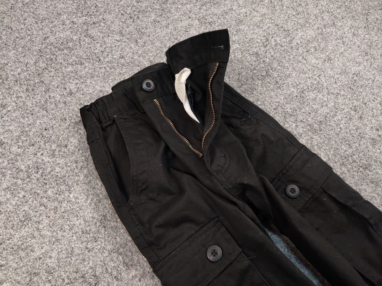 Japanese Brand Vintage Japan Multi Pocket Cargo Black Pants Travis Scott Size US 34 / EU 50 - 13 Thumbnail