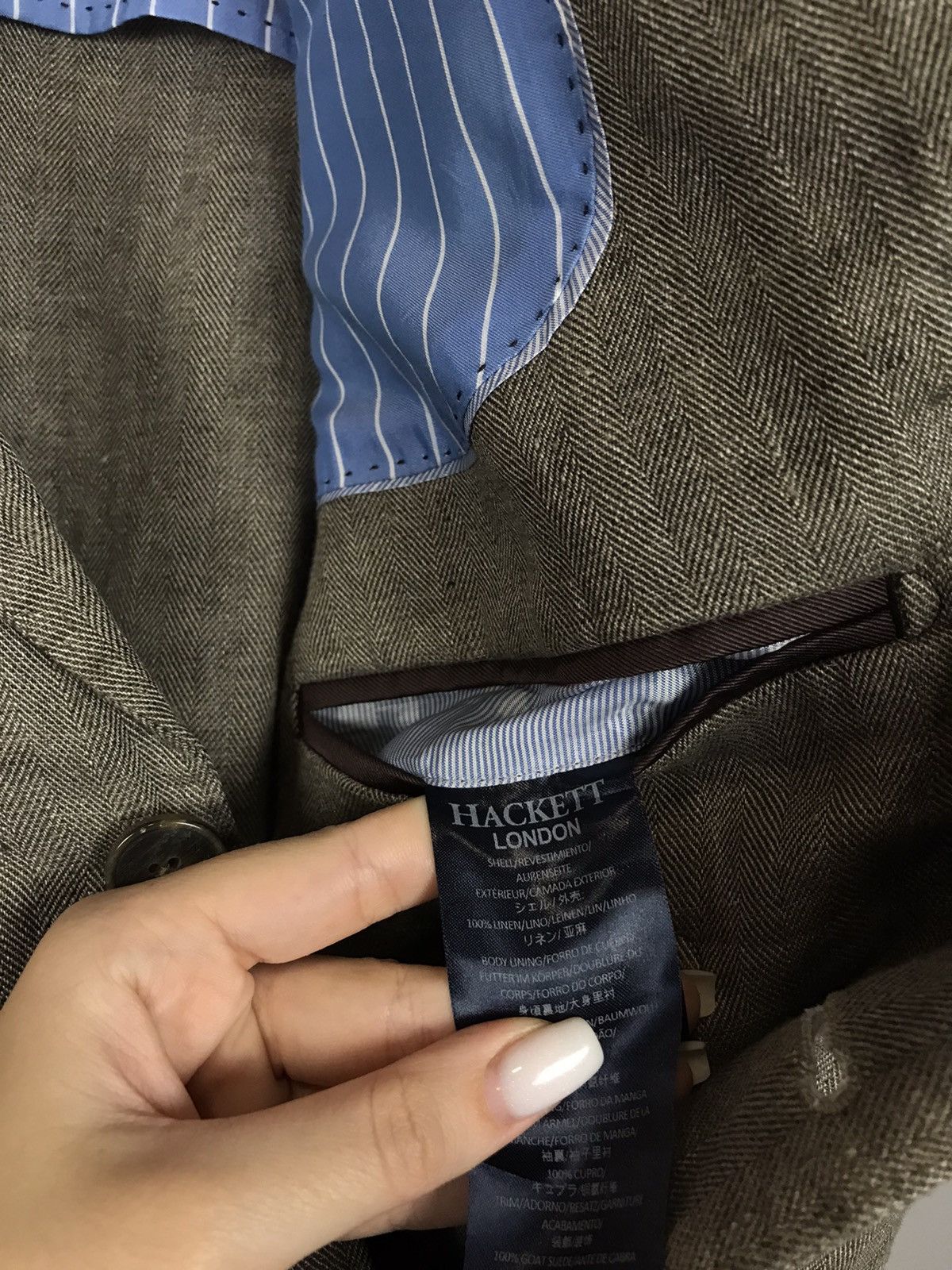 Hackett Hackett London vintage luxury blazer Size 42R - 7 Thumbnail