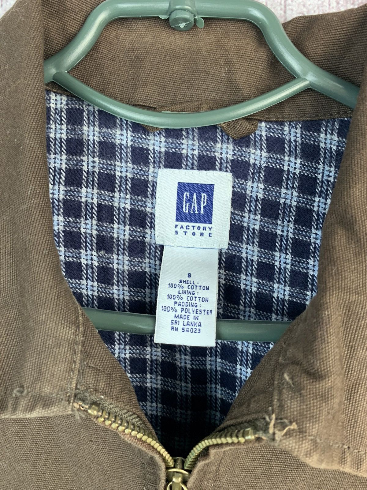 Gap × Vintage Vintage GAP Brown Jacket Size US S / EU 44-46 / 1 - 9 Thumbnail