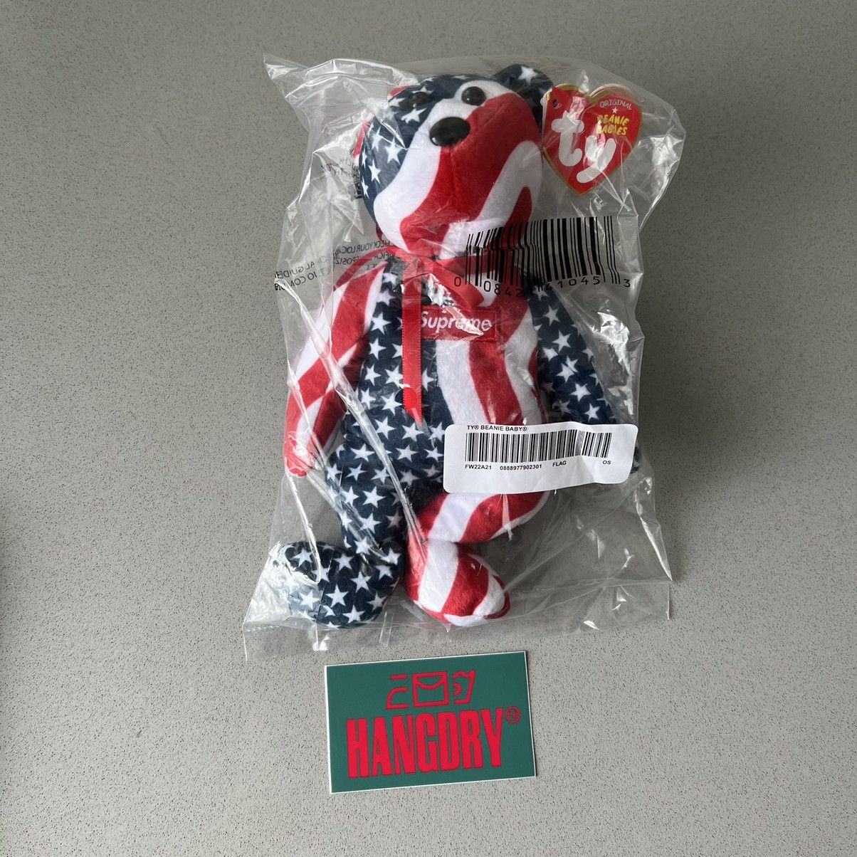 Supreme Supreme ty Beanie Baby USA Multicolor *IN HAND* | Grailed