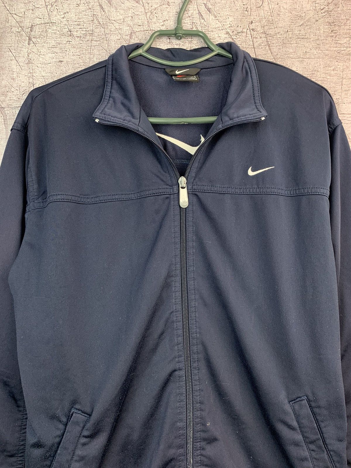 Nike × Vintage Nike 90s Vintage Mens Big Logo Track Top Jacket Size US XL / EU 56 / 4 - 3 Thumbnail