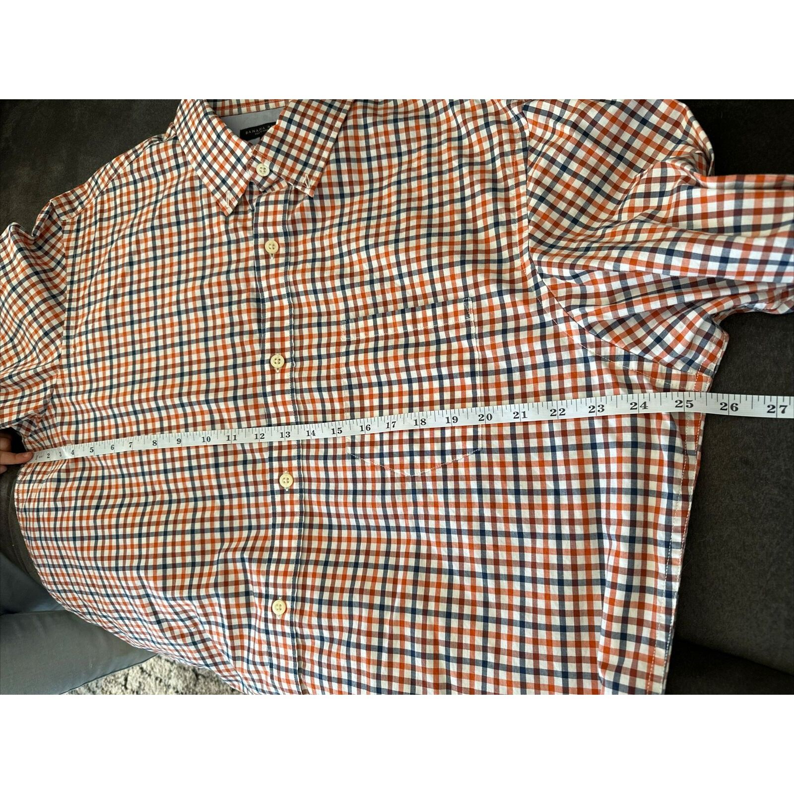 Banana Republic Banana Republic Men's Soft Wash Shirt Button Down Shirt XL Grailed