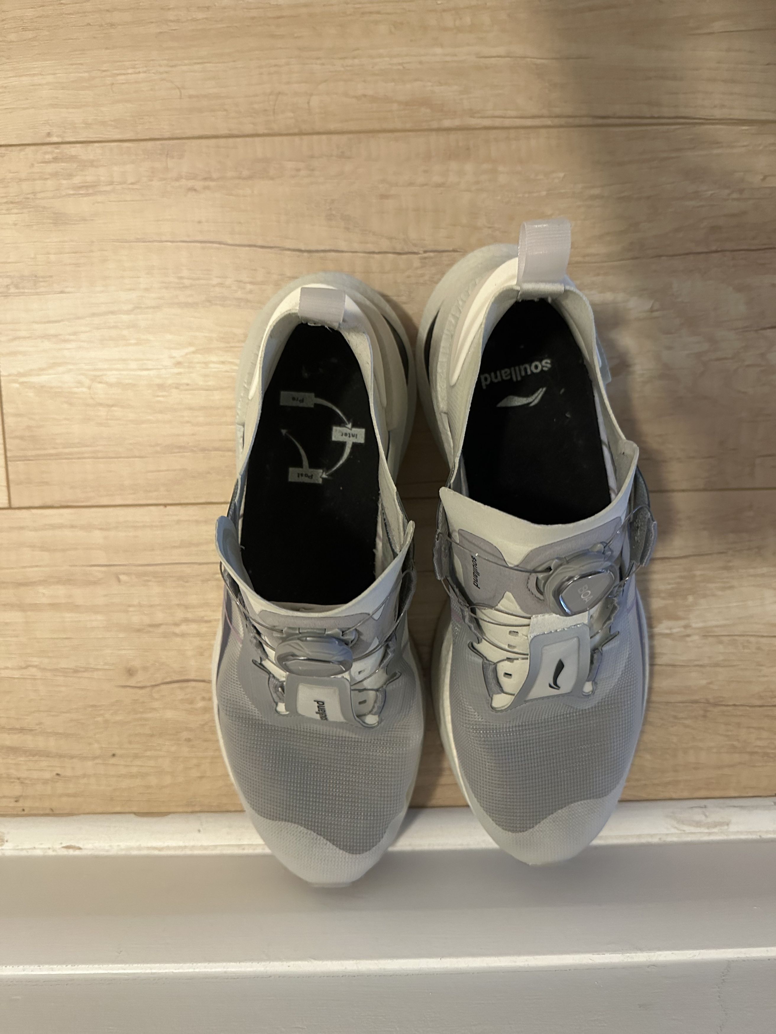 Li-Ning Li-Ning x Soulland White Shadow Sneakers Size US 10.5 / EU 43-44 - 3 Thumbnail