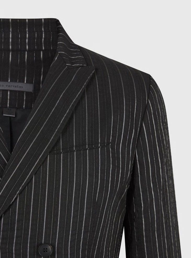 John Varvatos Double breasted peak lapel jacket. Size EU 48 Size US M / EU 48-50 / 2 - 3 Thumbnail