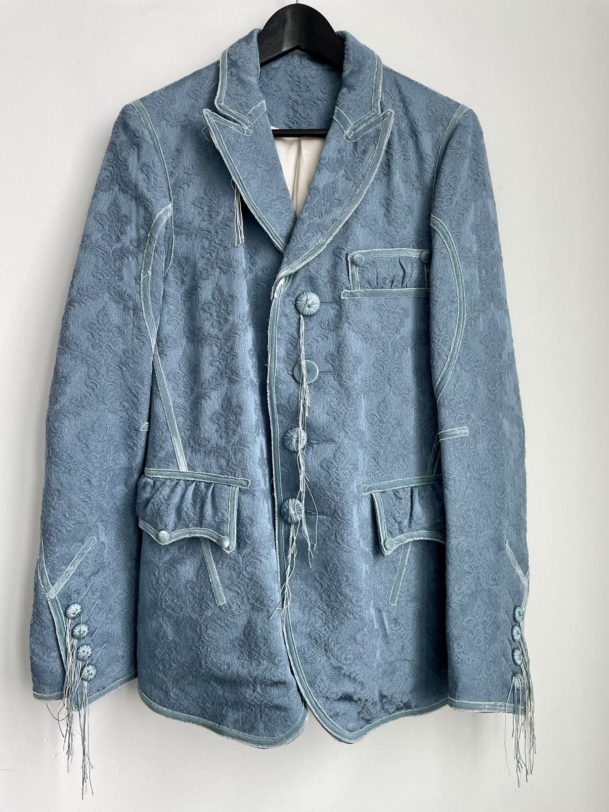 Number (N)ine AW 2009 “A Closed Feeling” Silk Victorian Jacket