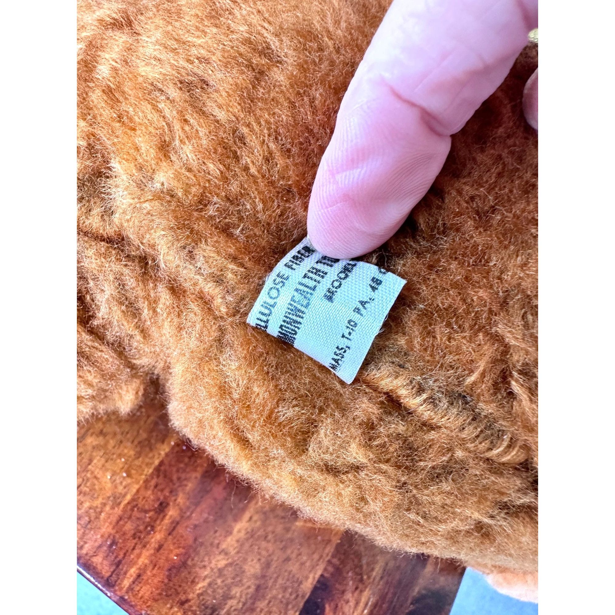 Vintage Vintage 1950's Plush Bedtime Teddy Bear Commonweath Toys Car Size ONE SIZE - 12 Thumbnail