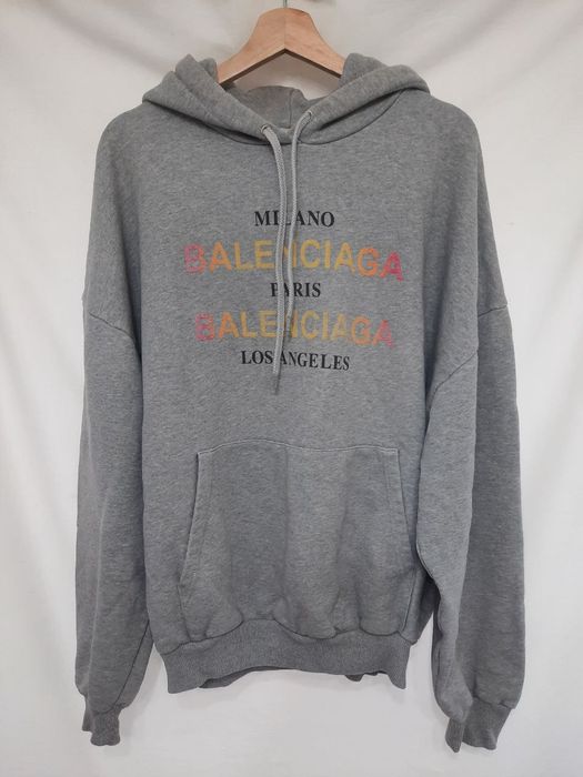 Balenciaga milano paris discount los angeles hoodie