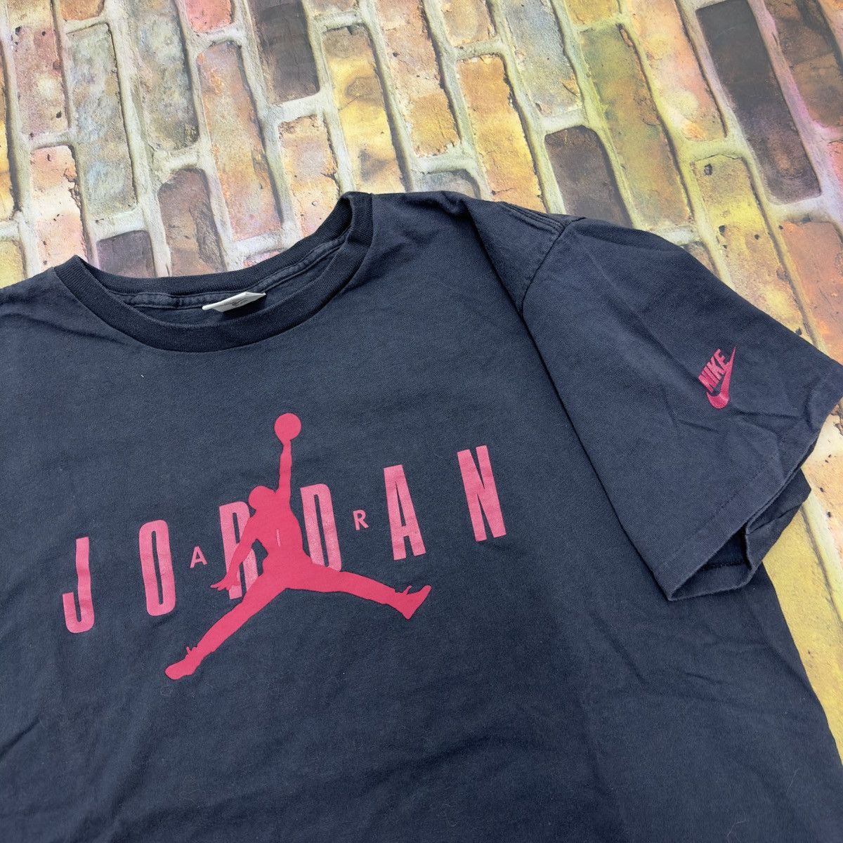 Jordan Brand × Nike × Vintage Vintage Air Jordan tee Size US XL / EU 56 / 4 - 3 Thumbnail