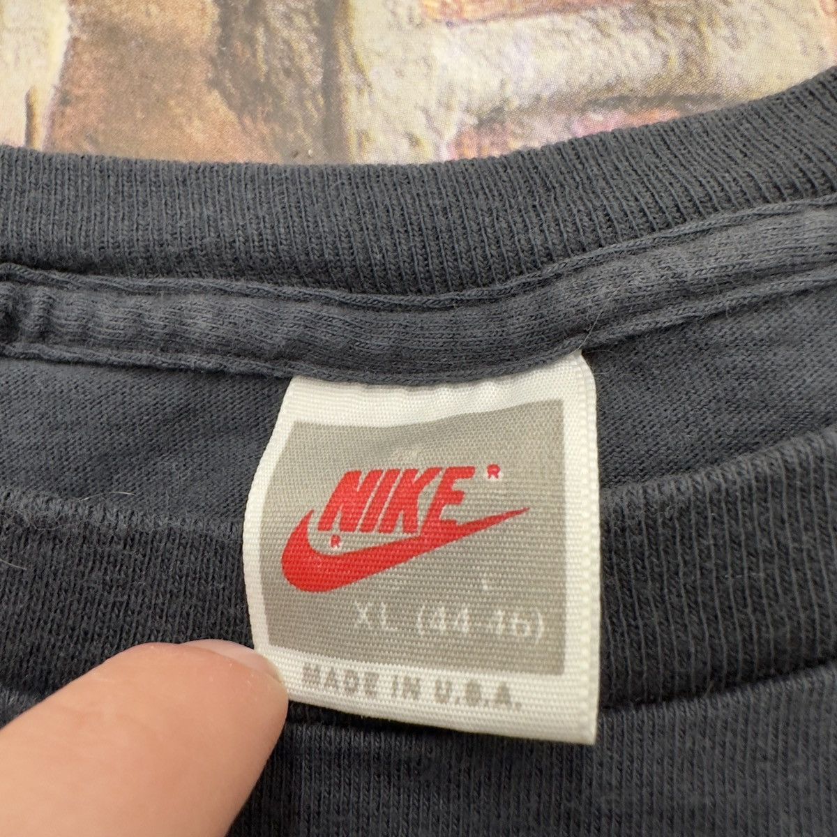 Jordan Brand × Nike × Vintage Vintage Air Jordan tee Size US XL / EU 56 / 4 - 4 Thumbnail