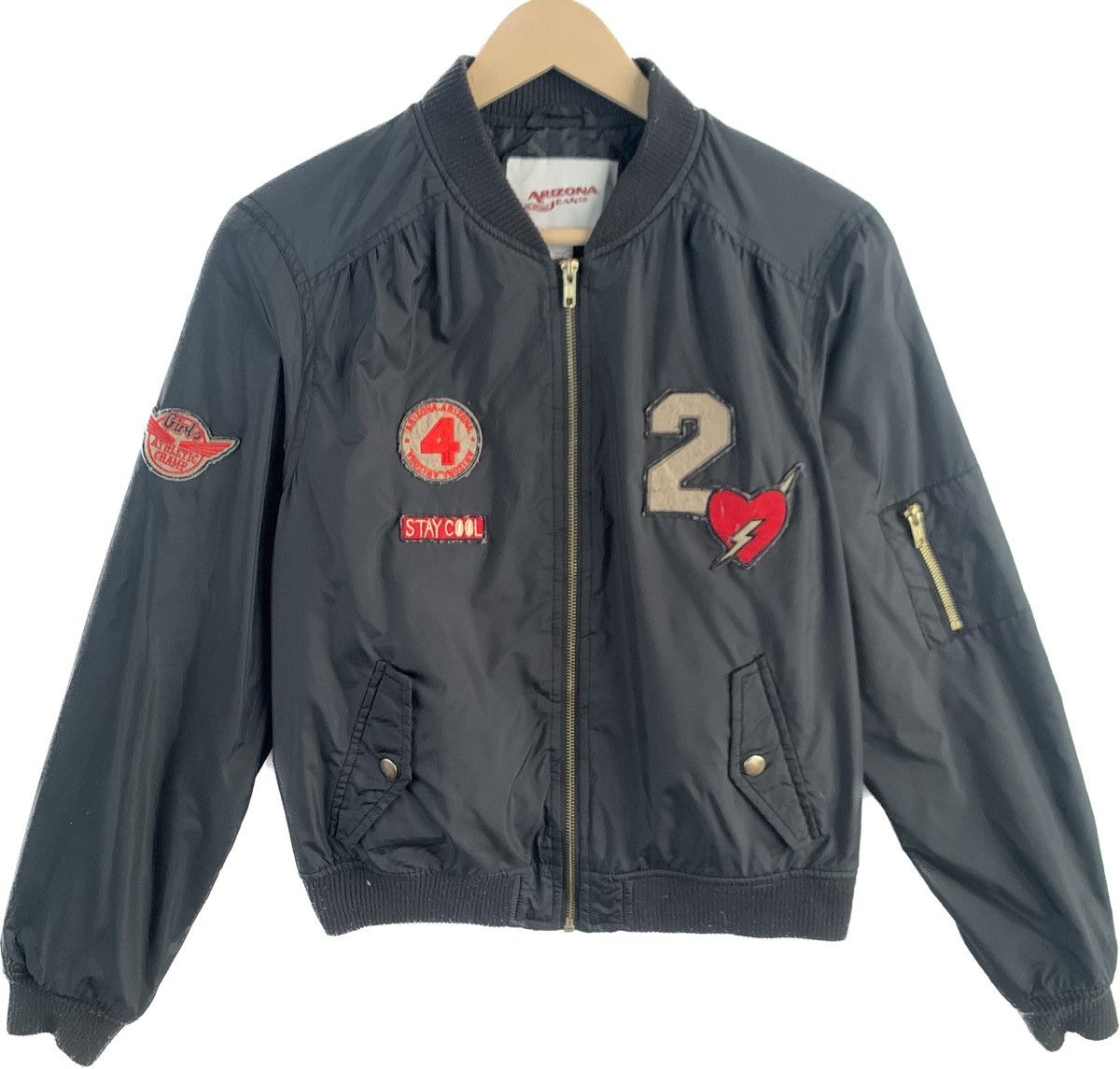 Archival Clothing × Bomber Jacket Y2K Ma-1 Bomber H.P.S