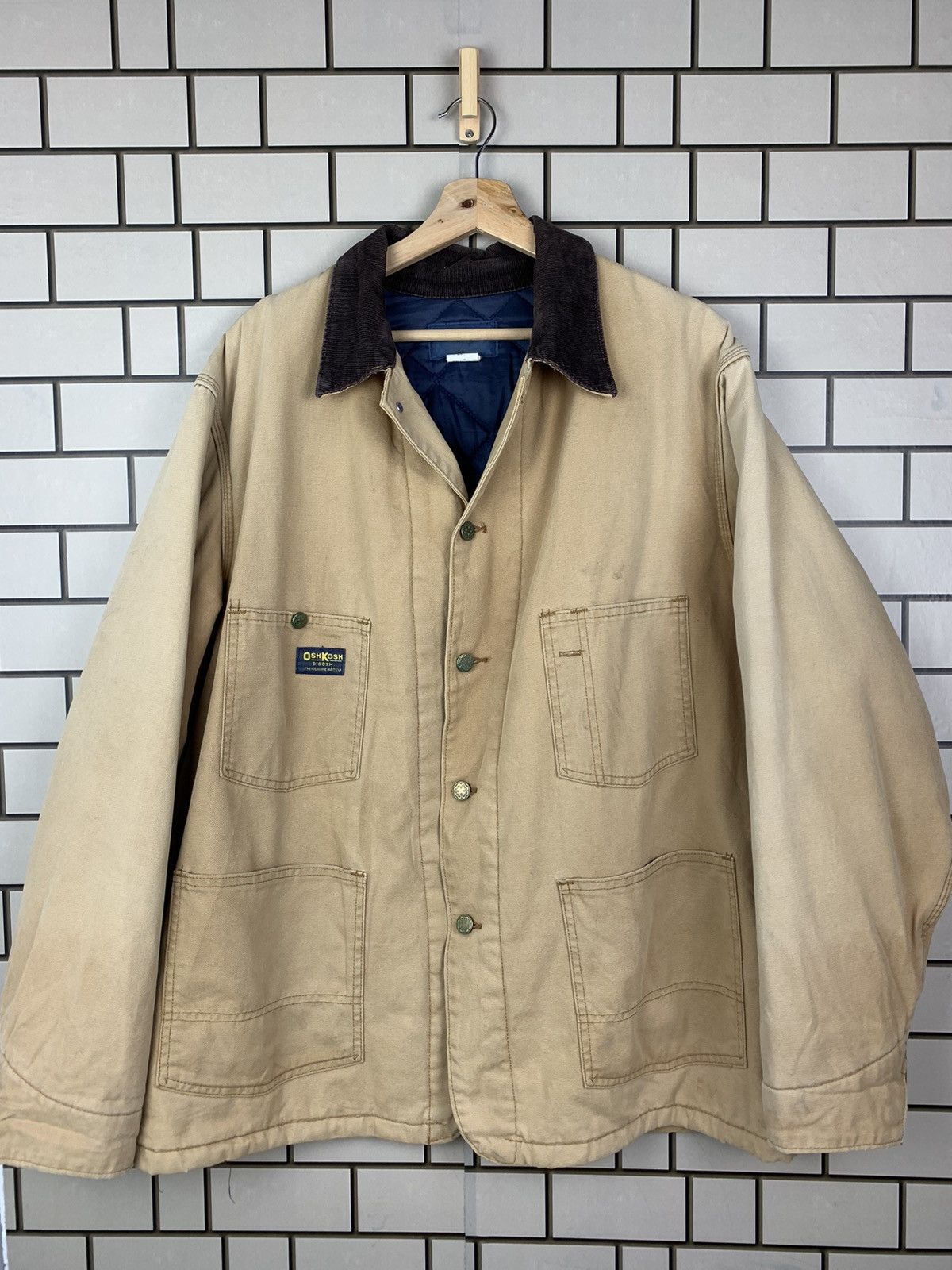 Vintage Vintage Oshkosh Carhartt Design Jacket Size US XL / EU 56 / 4 - 1 Thumbnail