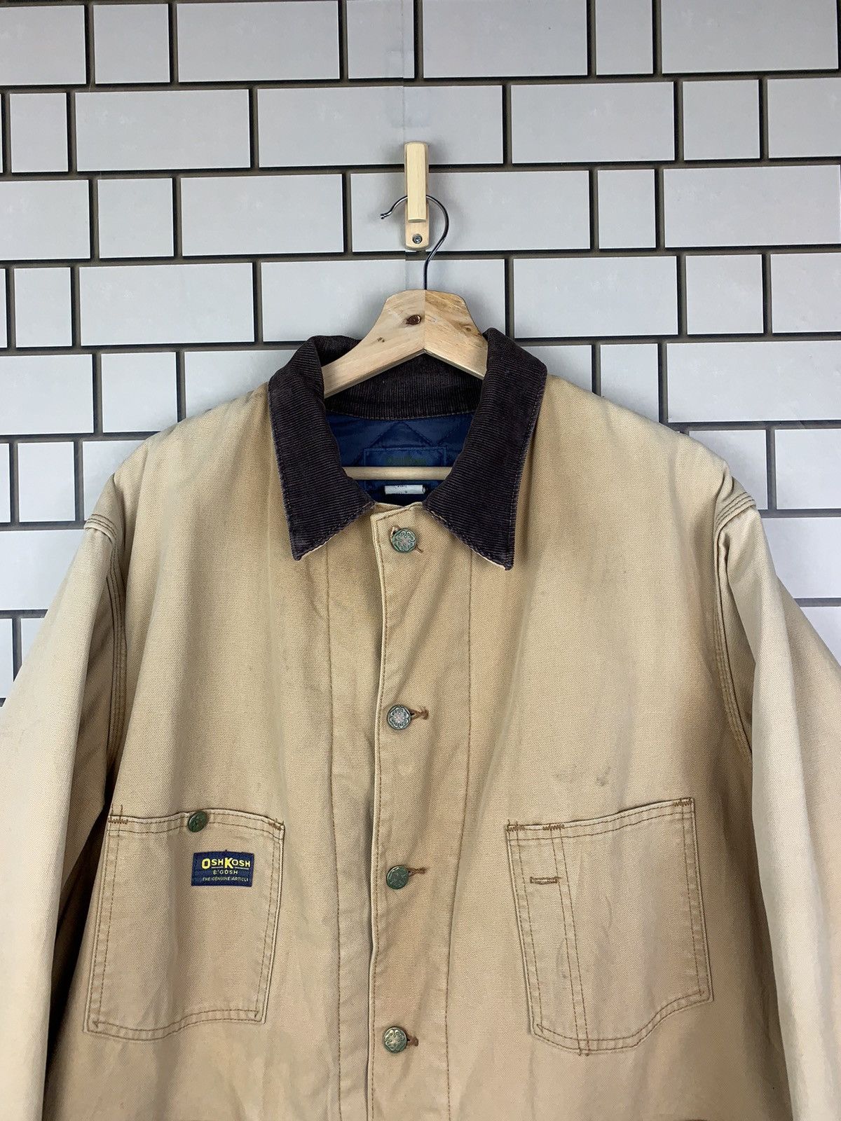 Vintage Vintage Oshkosh Carhartt Design Jacket Size US XL / EU 56 / 4 - 3 Thumbnail