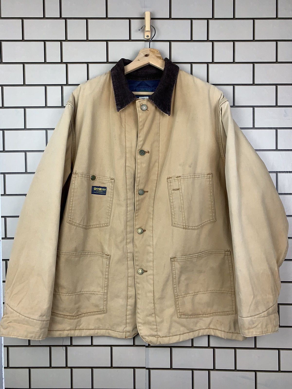 Vintage Vintage Oshkosh Carhartt Design Jacket Size US XL / EU 56 / 4 - 2 Thumbnail