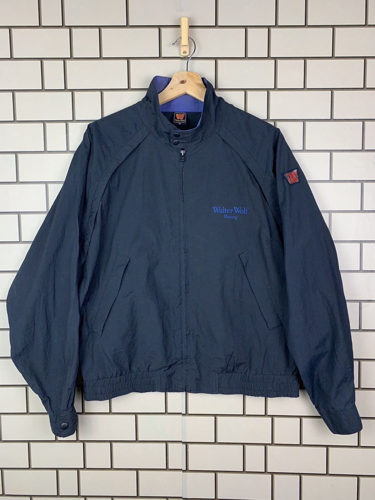 Japanese Brand × Vintage Vintage Japanese Brand Walter Wolf Racing Bomber Jacket Size US M / EU 48-50 / 2 - 2 Thumbnail