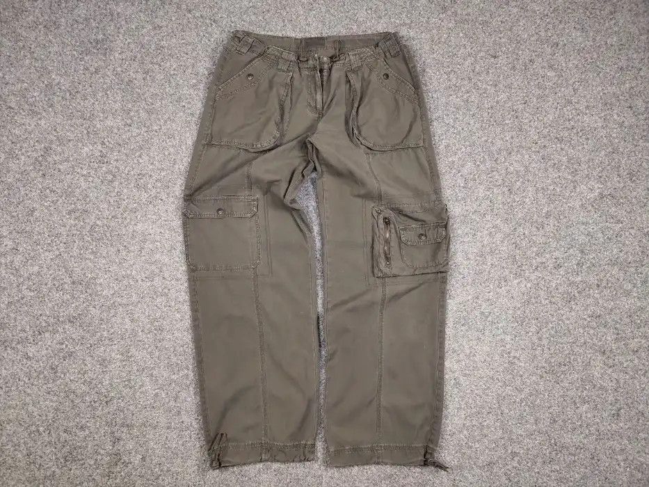 Japanese Brand Vintage 90's Cargo Pants Travis Scott Japan Zip Pocket Size US 34 / EU 50 - 5 Thumbnail