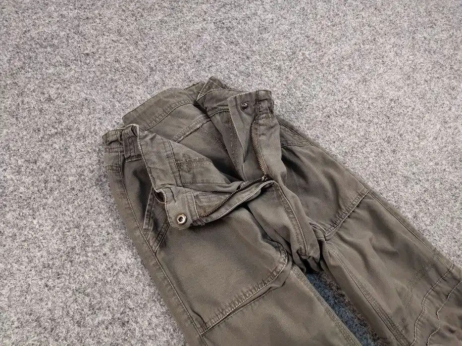 Japanese Brand Vintage 90's Cargo Pants Travis Scott Japan Zip Pocket Size US 34 / EU 50 - 8 Thumbnail