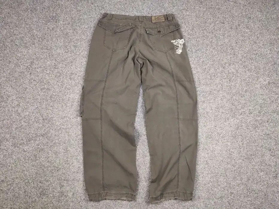 Japanese Brand Vintage 90's Cargo Pants Travis Scott Japan Zip Pocket Size US 34 / EU 50 - 6 Thumbnail