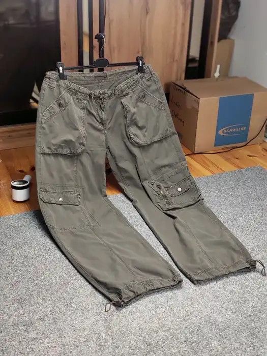 Japanese Brand Vintage 90's Cargo Pants Travis Scott Japan Zip Pocket Size US 34 / EU 50 - 10 Thumbnail