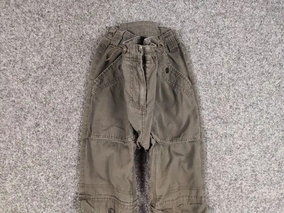 Japanese Brand Vintage 90's Cargo Pants Travis Scott Japan Zip Pocket Size US 34 / EU 50 - 3 Thumbnail