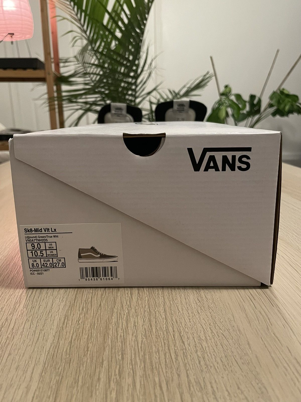 JJJJound × Vans Jjjjound Sk8 Mid Vault Vans Green Size US 9 / EU 42 - 7 Thumbnail