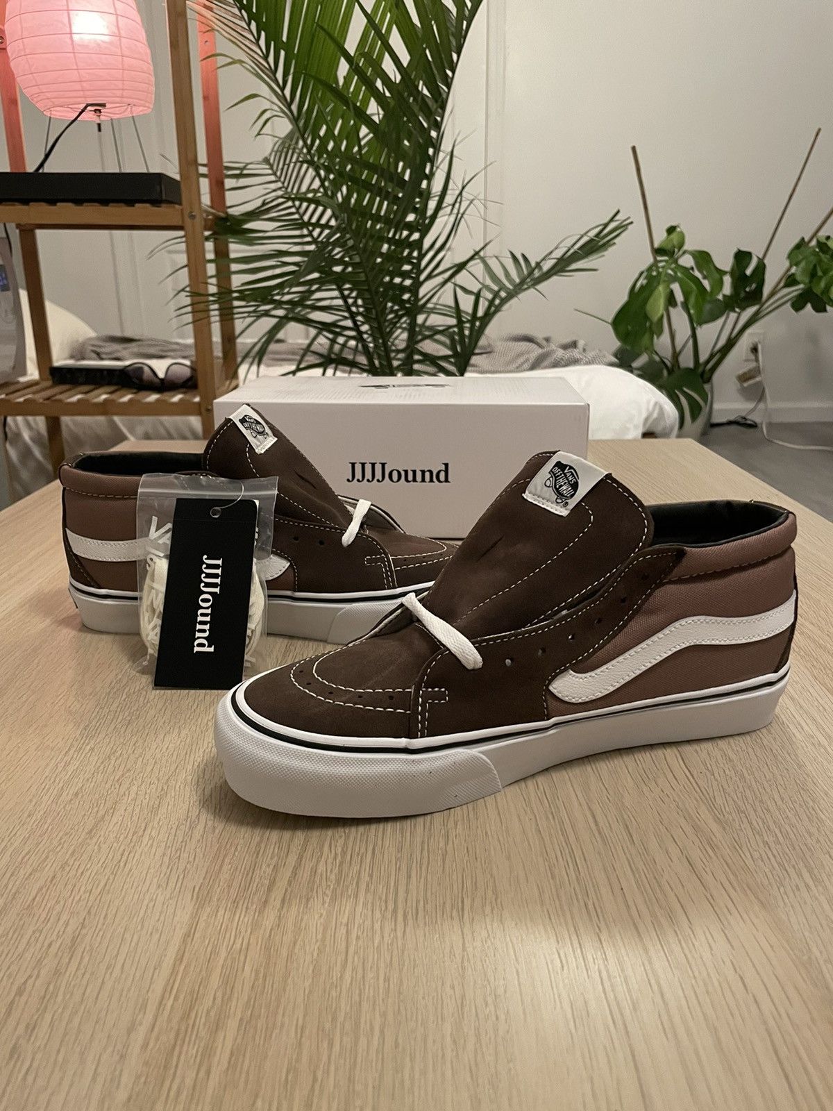 Jjjjound Sk8 Mid Vault Vans Brown