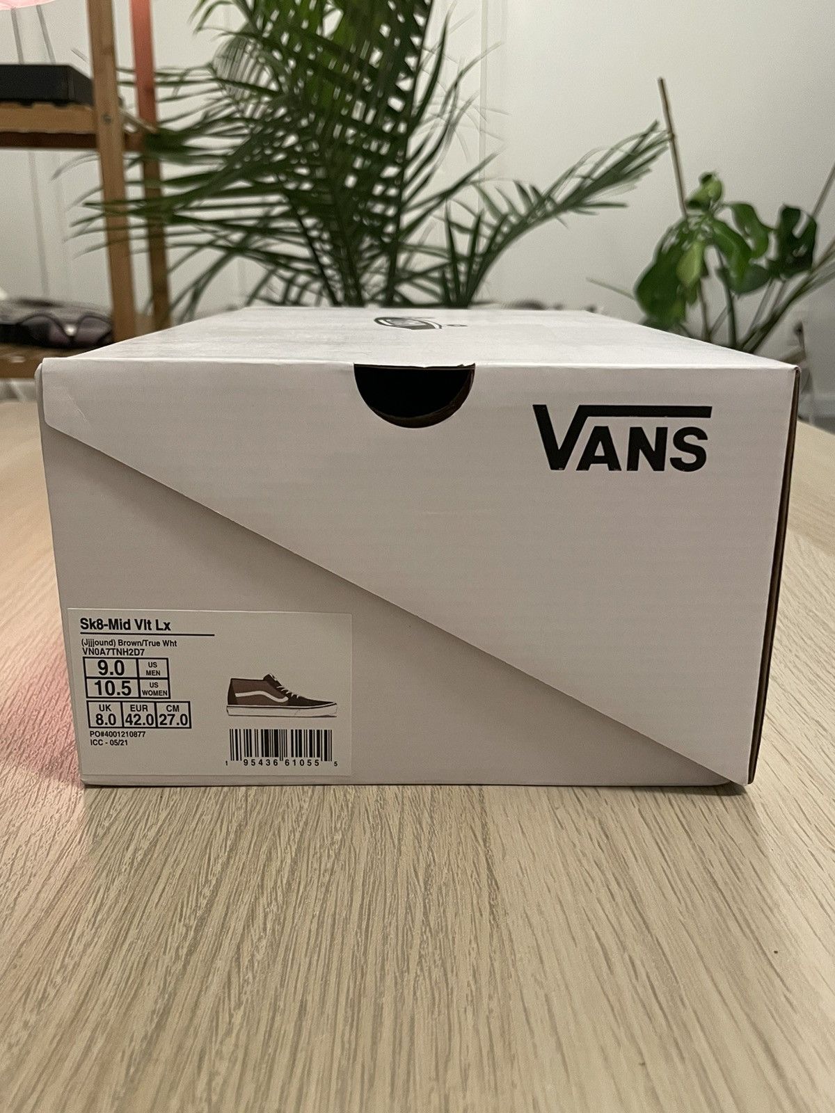 JJJJound × Vans Jjjjound Sk8 Mid Vault Vans Brown Size US 9 / EU 42 - 7 Thumbnail