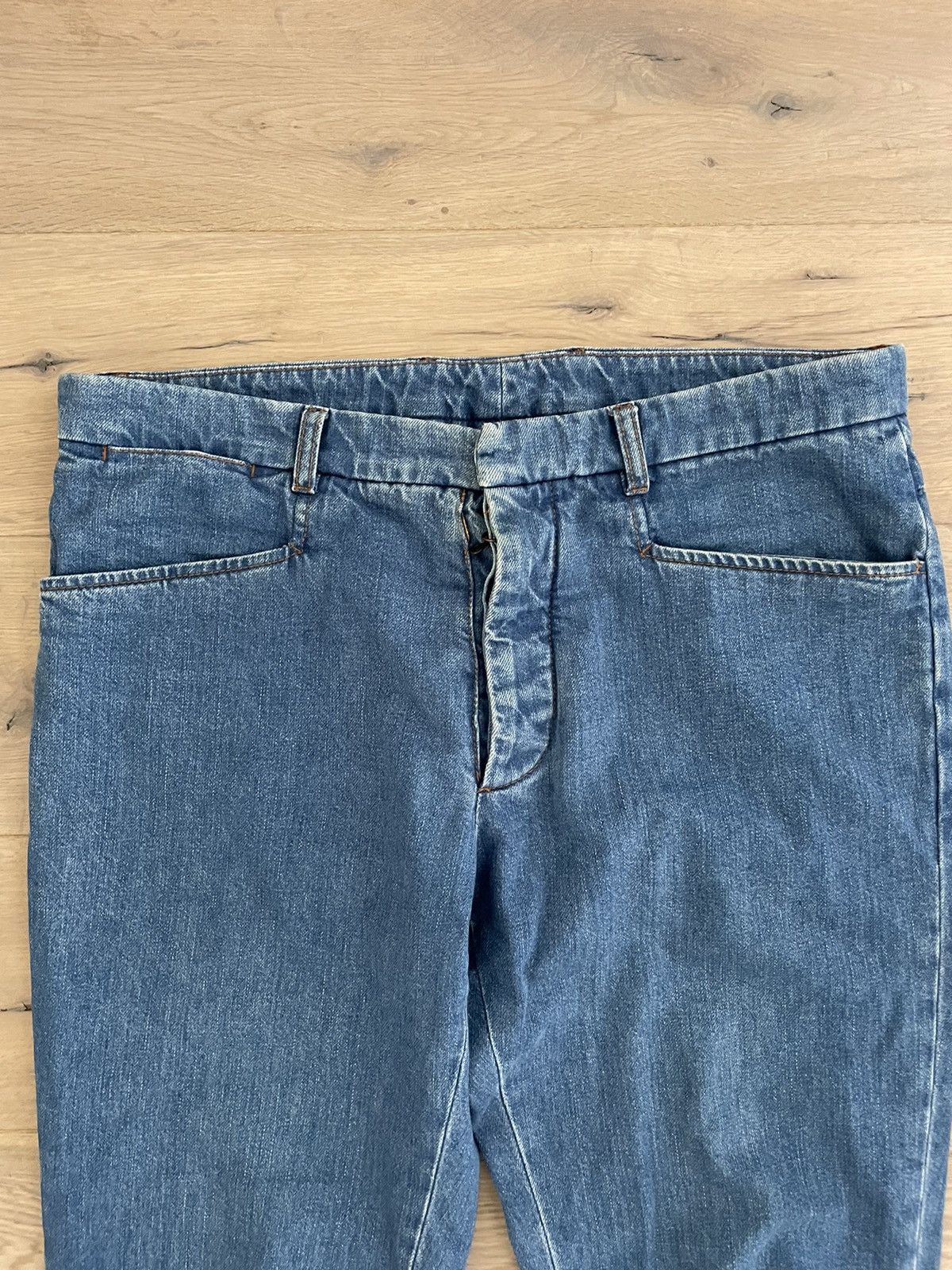 Maison Margiela 2012 Maison Margiela Washed Blue Denim Size US 32 / EU 48 - 3 Thumbnail
