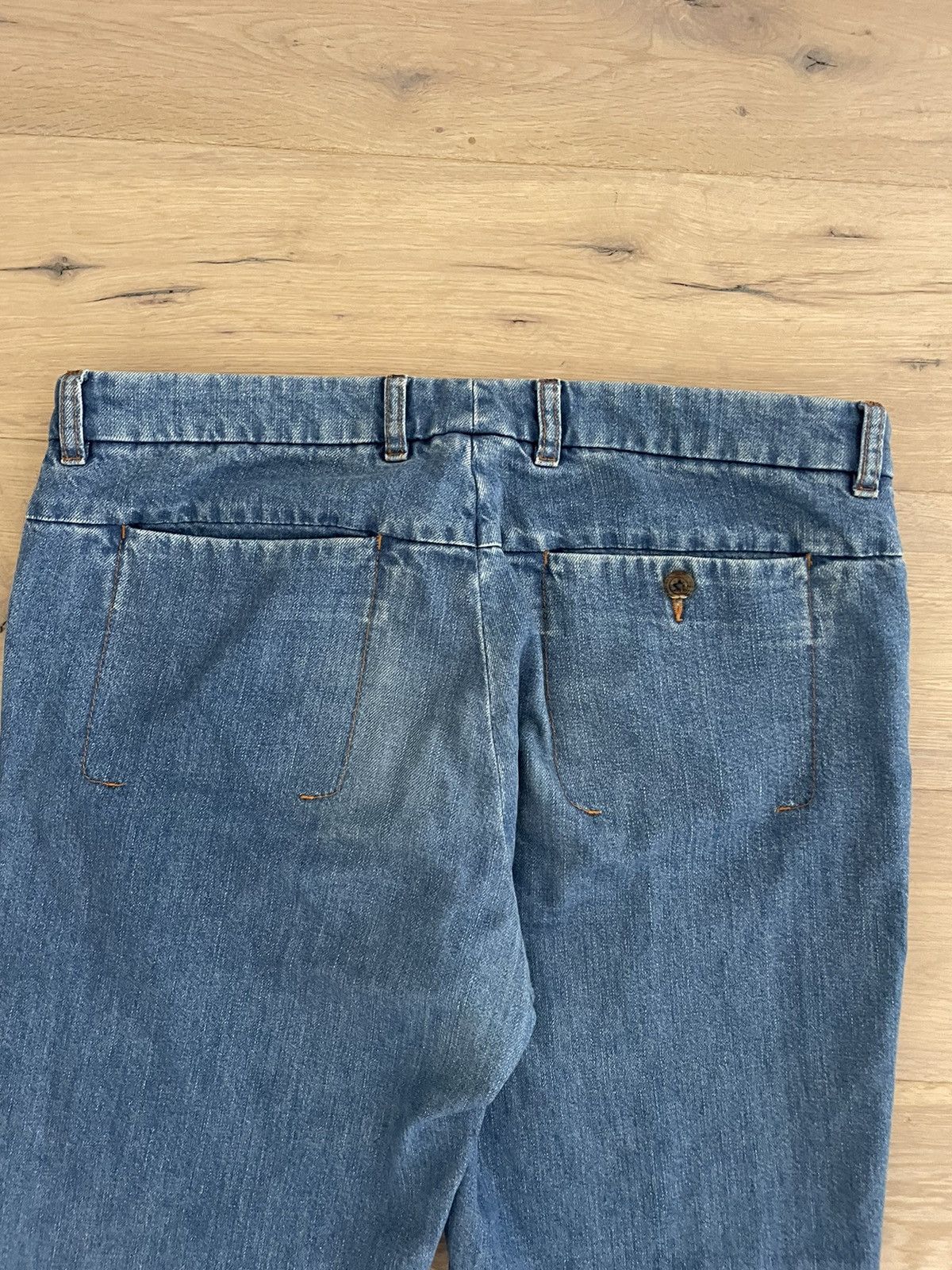 Maison Margiela 2012 Maison Margiela Washed Blue Denim Size US 32 / EU 48 - 5 Thumbnail