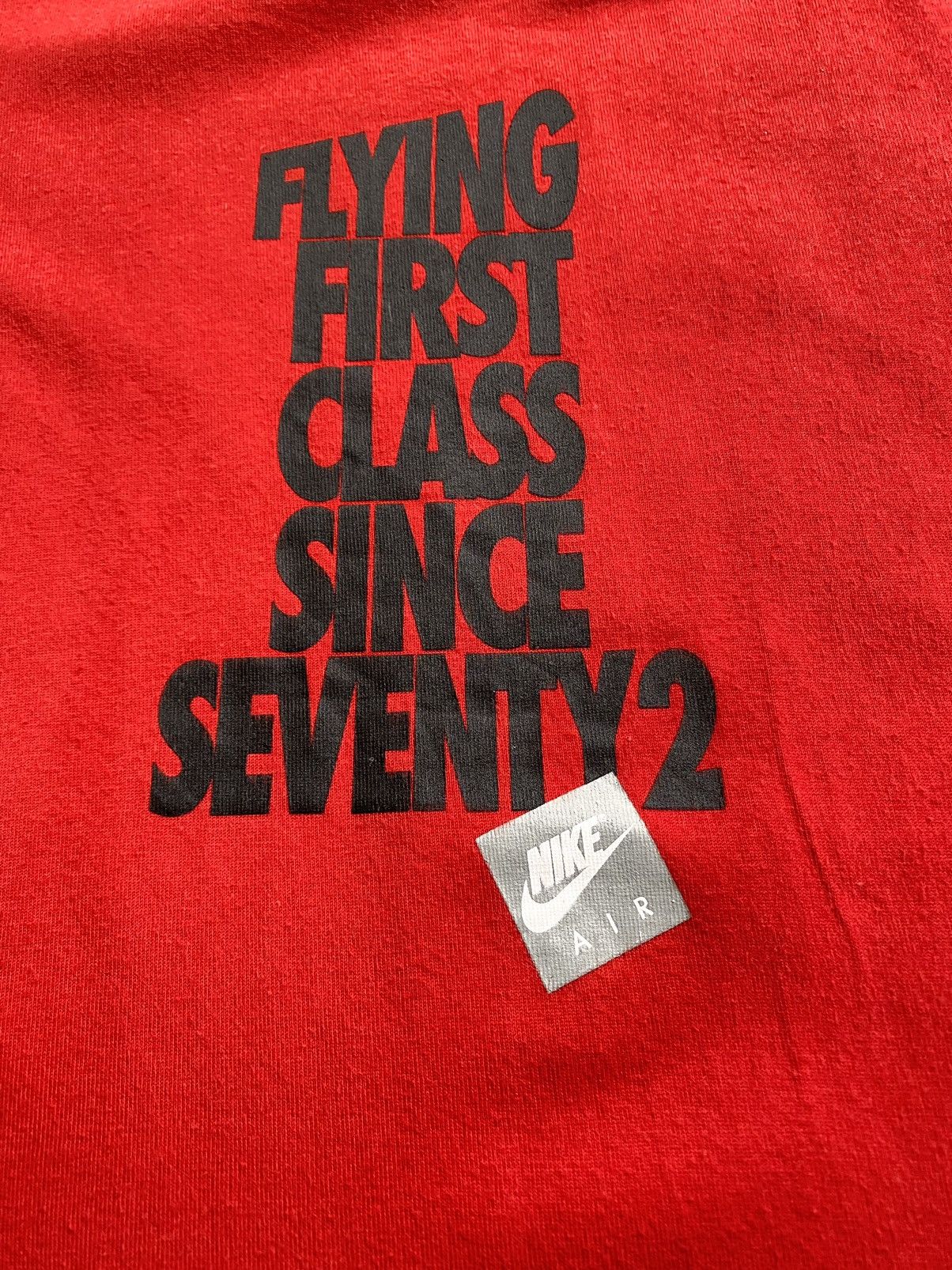 Nike Y2K 90’s Vintage Nike Tee T Shirt Tn Zm Hype Size US M / EU 48-50 / 2 - 4 Thumbnail