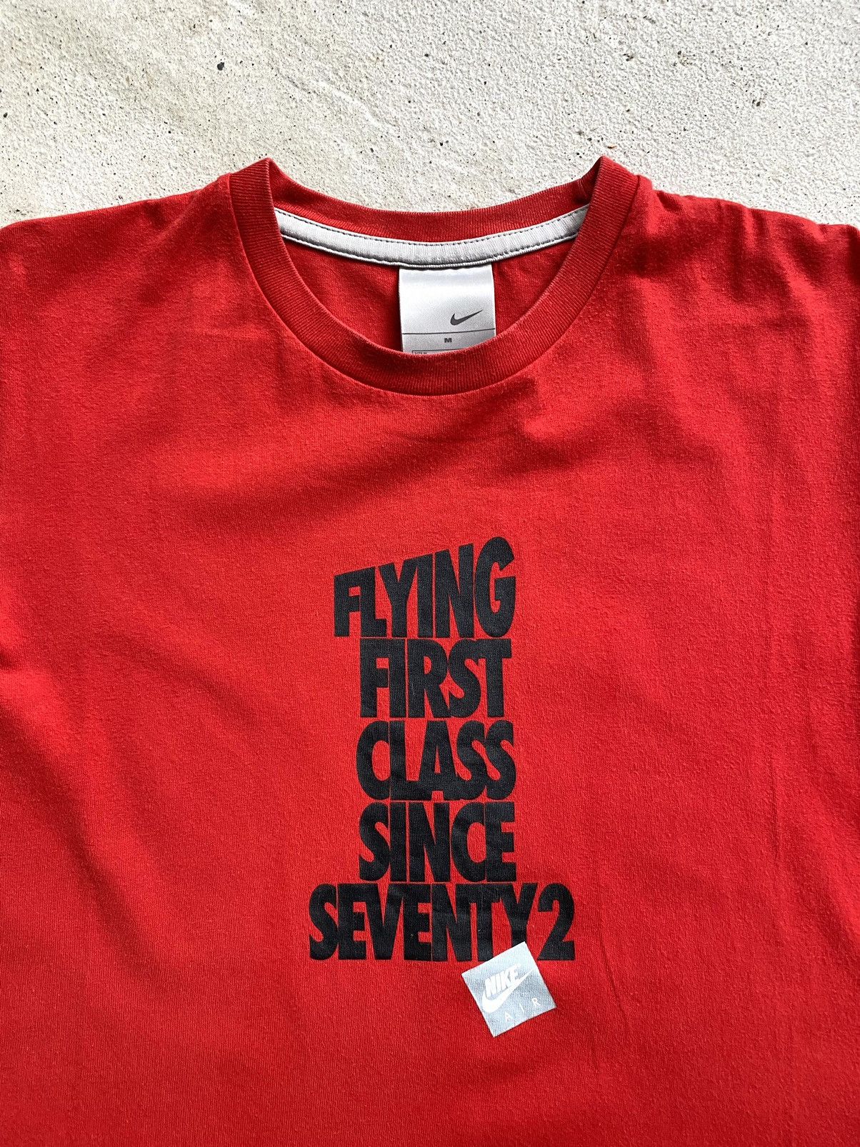 Nike Y2K 90’s Vintage Nike Tee T Shirt Tn Zm Hype Size US M / EU 48-50 / 2 - 3 Thumbnail