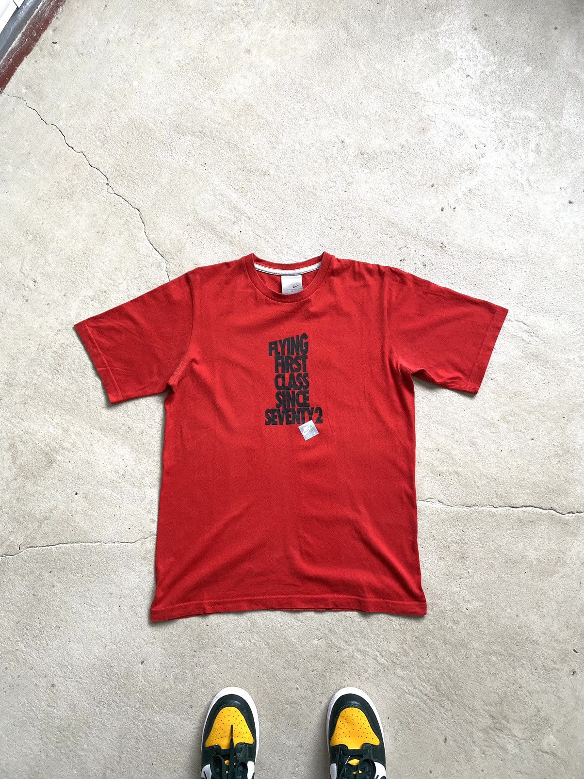 Nike Y2K 90’s Vintage Nike Tee T Shirt Tn Zm Hype Size US M / EU 48-50 / 2 - 1 Thumbnail