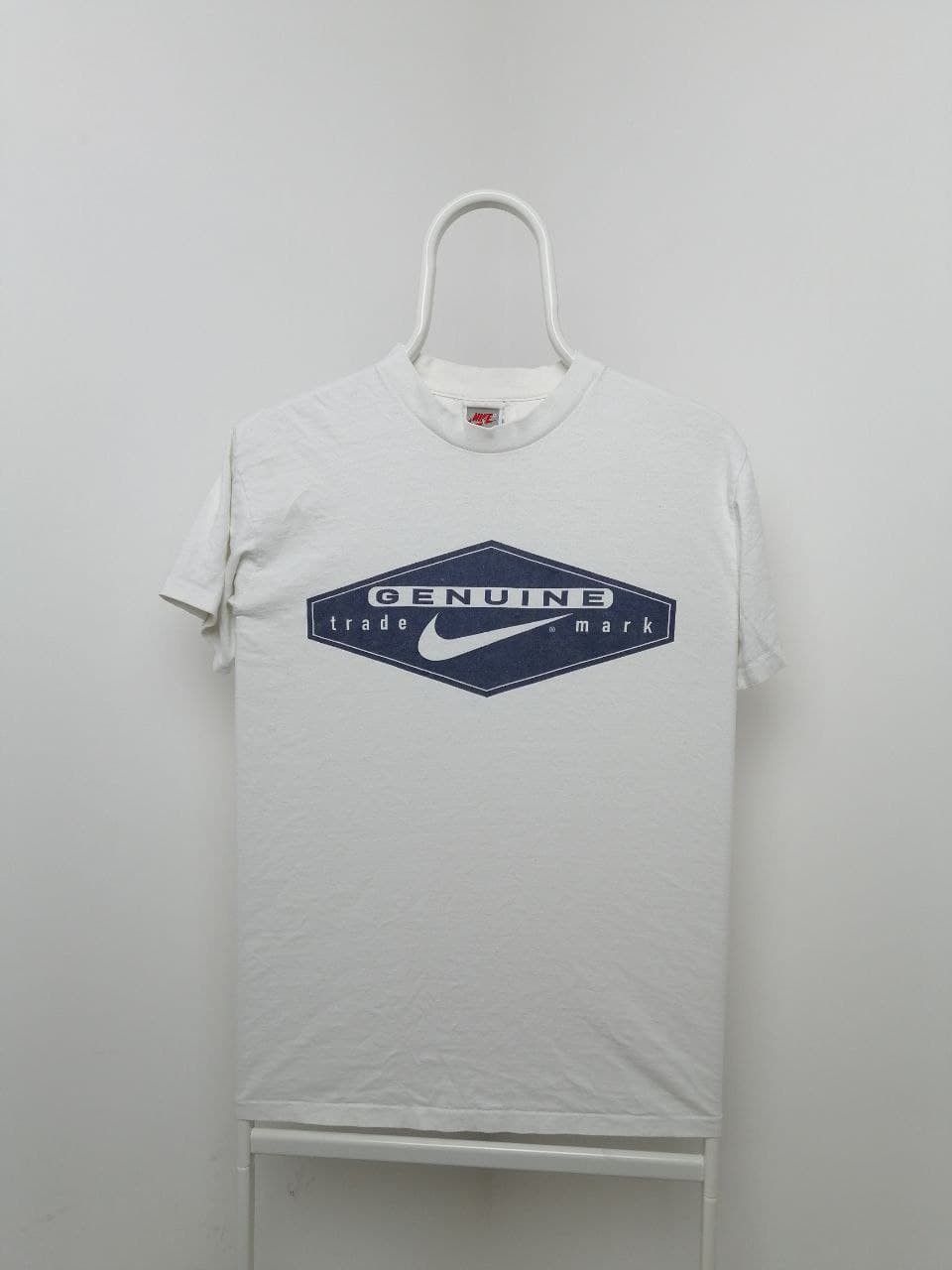 Nike × Vintage Nike Vintage Streetwear t-shirt center swoosh logo Size US M / EU 48-50 / 2 - 4 Thumbnail