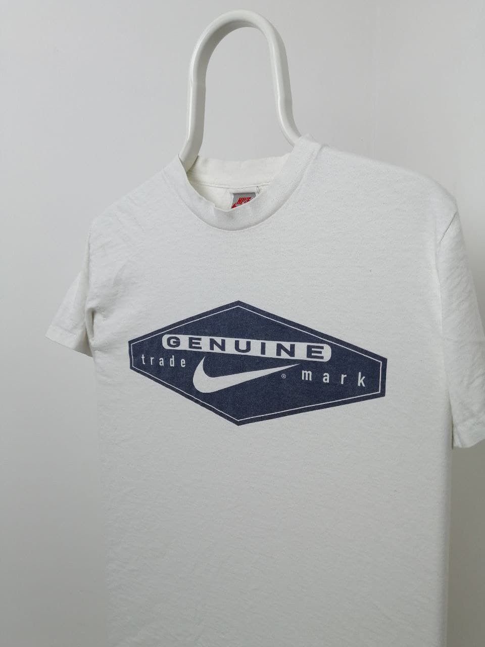 Nike × Vintage Nike Vintage Streetwear t-shirt center swoosh logo Size US M / EU 48-50 / 2 - 2 Thumbnail
